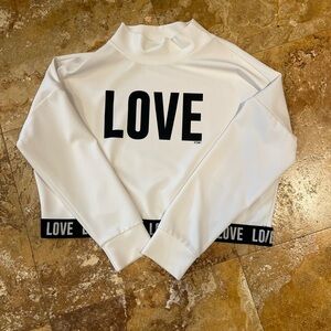 Cropped Love Top